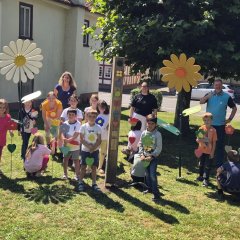 Jugendpflege 4.0 mit Holzblumen für die LGS